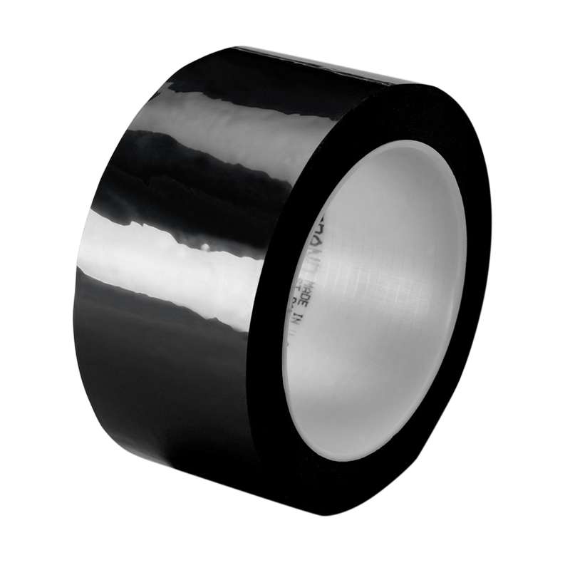 Polyester Tape Black Non Flame Retardant - Rubber